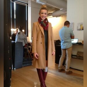 ZARA women’s classic double breast coat